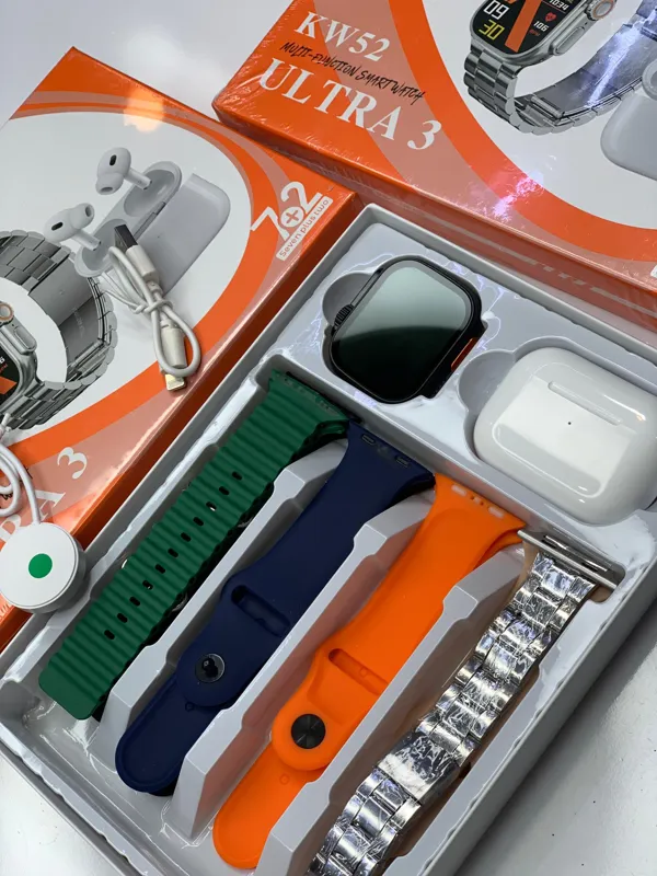 ساعت اولترا به همراه ایرپاد