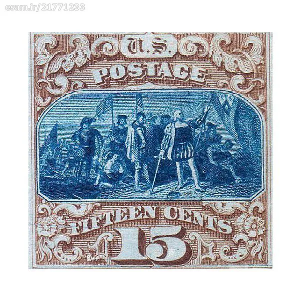 تمبر آنتیک آمریکا 1869-کدکتاب اسکات 118-ارزش 9500$