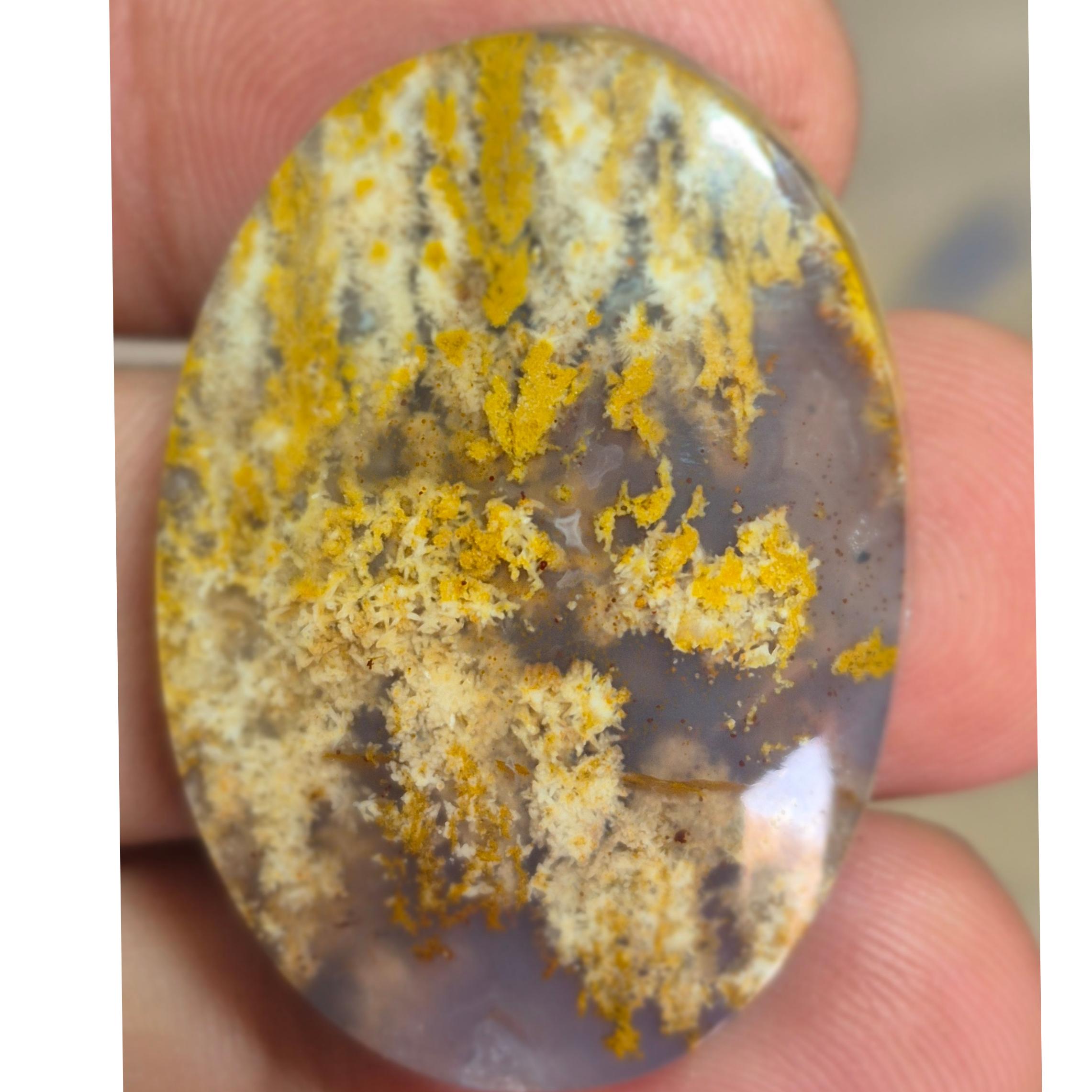 عقیق پاییزه سایز مدالی