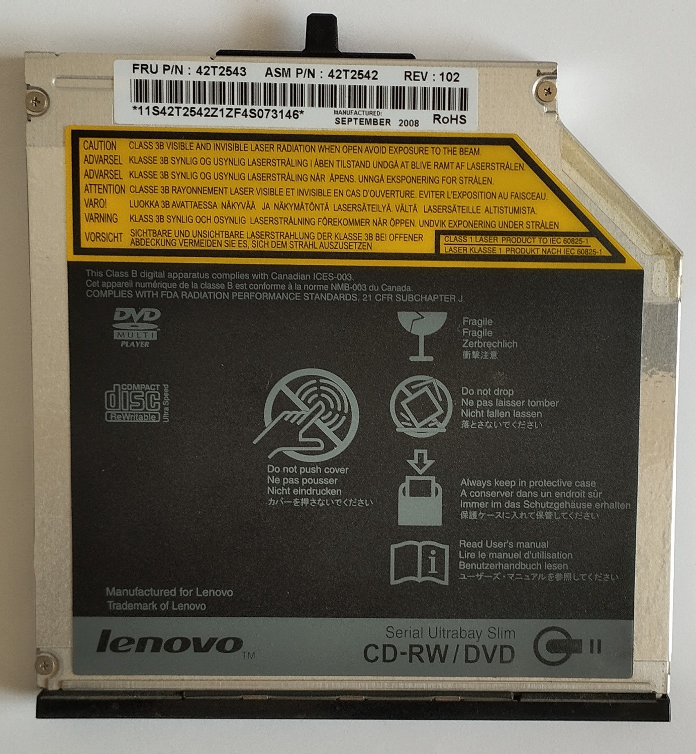 درایو Combo (DvD RomCD RW) لپ تاپ های Lenovo