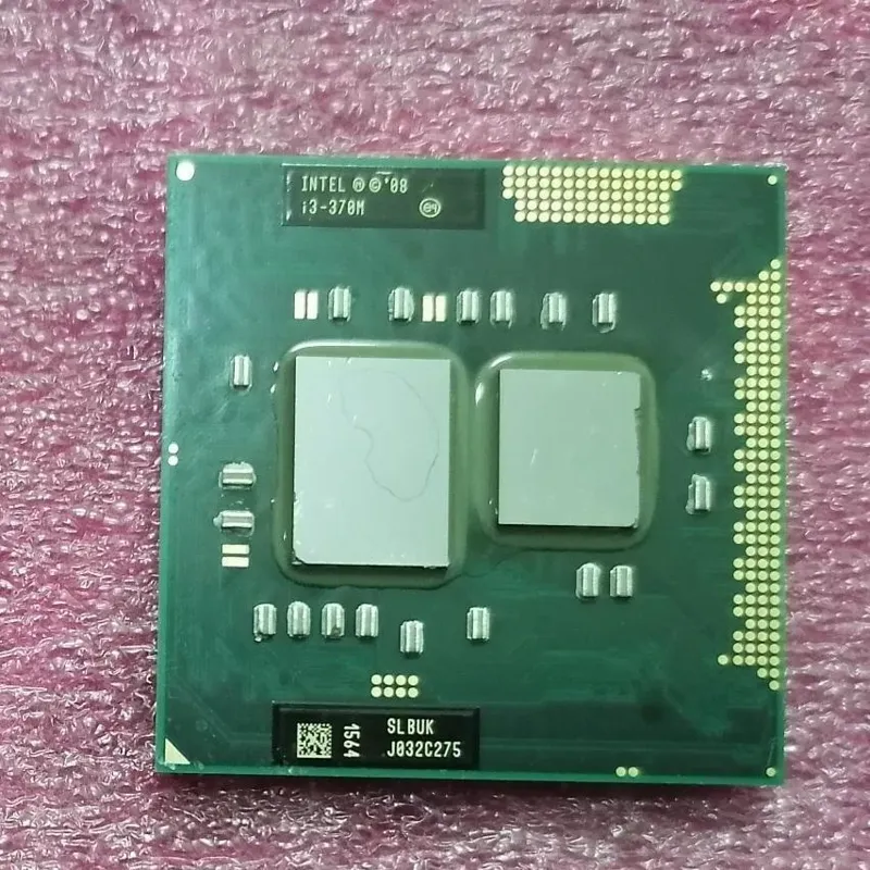 CPU لپ تاپ اینتل Intel Core i3 370M SLBUK