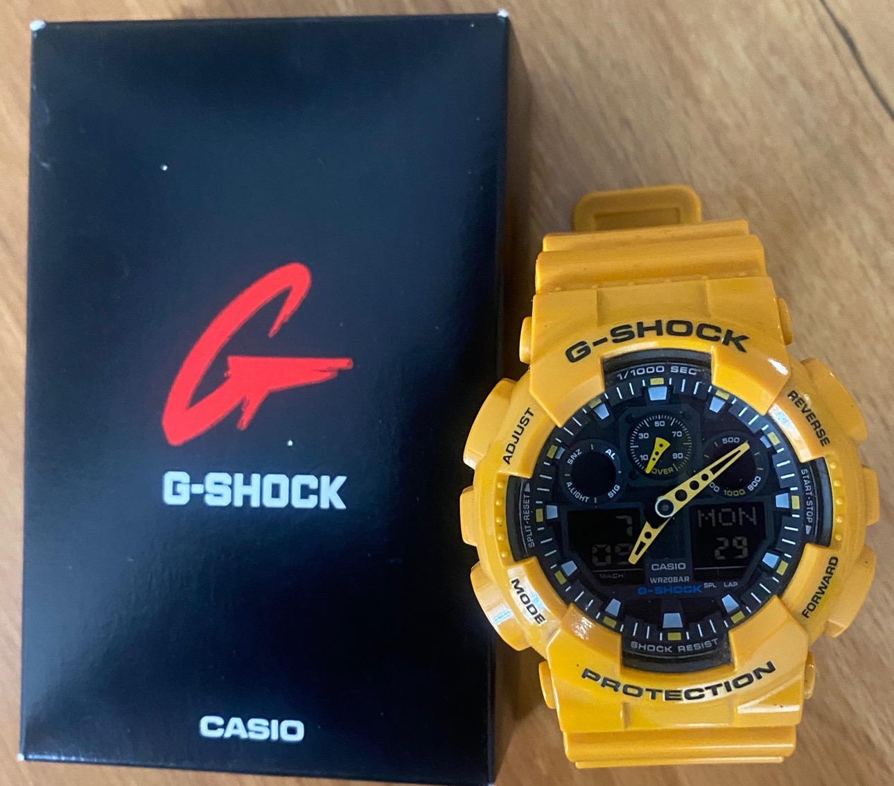 ساعت جیشاک gshock ga100