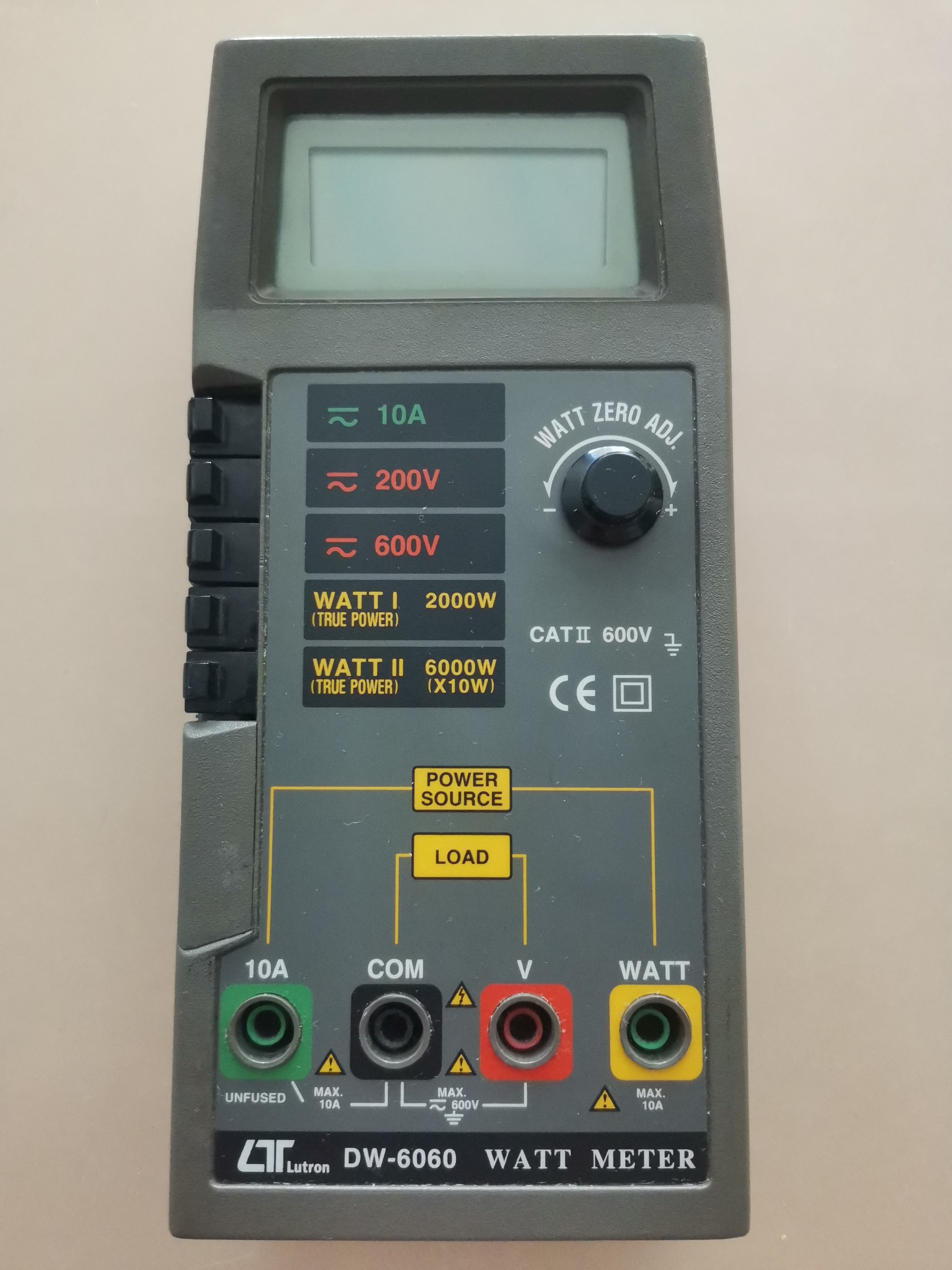  وات متر لوترون DW