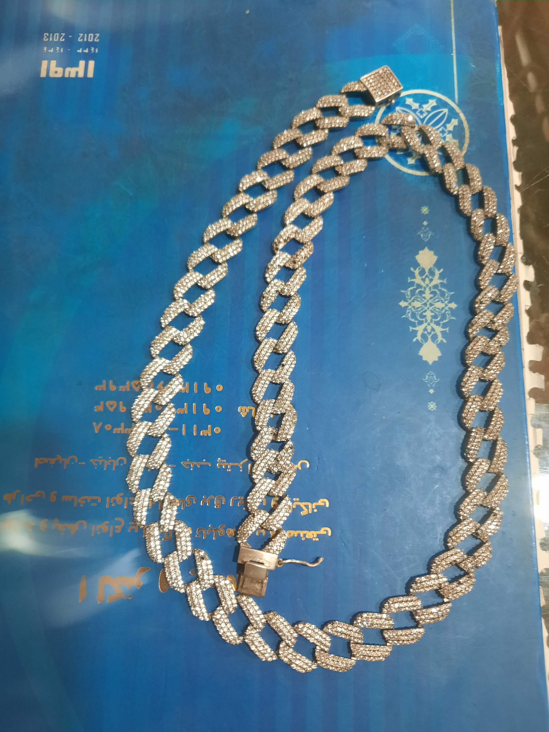 زنجیرنقره تایلندی زیبا