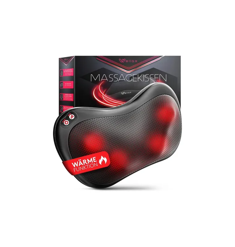 ماساژور شیاتسو با 3 سرعت با عملکرد گرما و چرخش