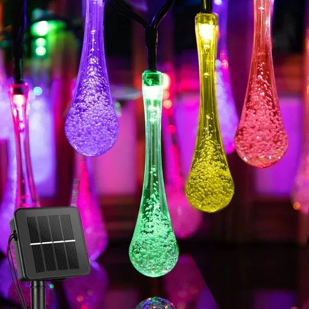 ریسه خورشیدی 40 ال ای دی با 8 حالت، کنترل دار