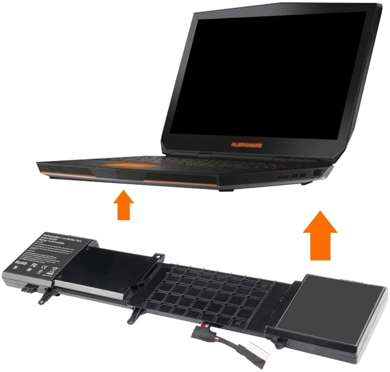 باتری لپ تاپ Dell Alienware17 R2 P43F