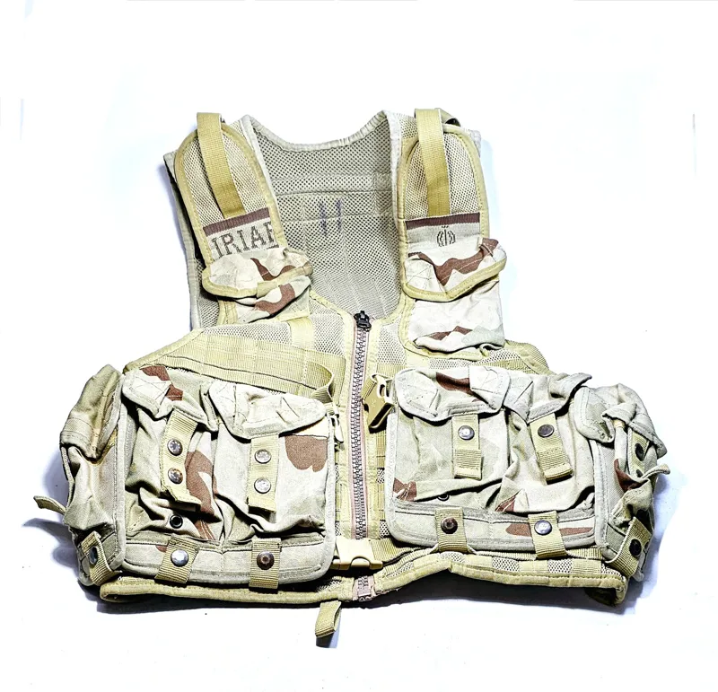 جلیقه نظامی تجهیزات / ارتش / فری سایز / قدیمی