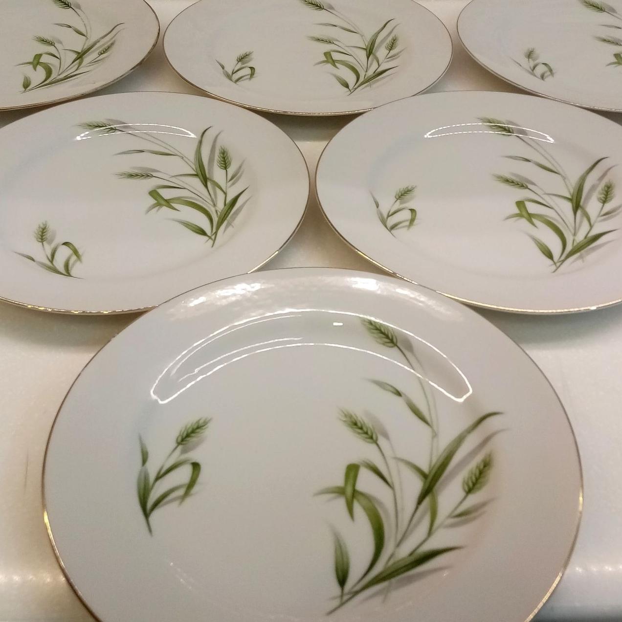 بشقاب پلوخوری گل گندمی درباری مسعود