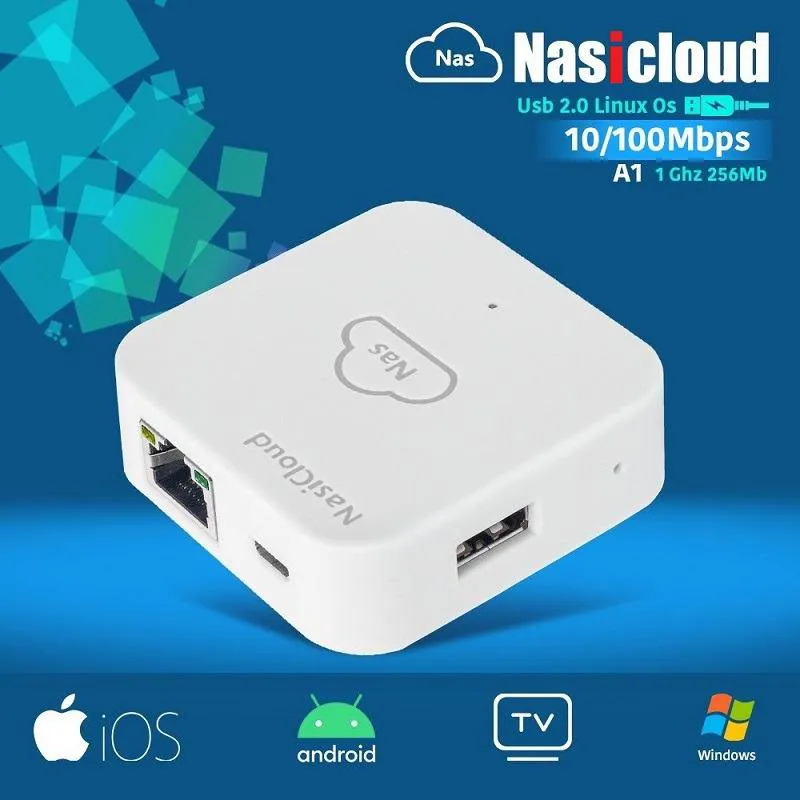 تبدیل هارد اکسترنال تحت شبکه NasiCloud Model A1