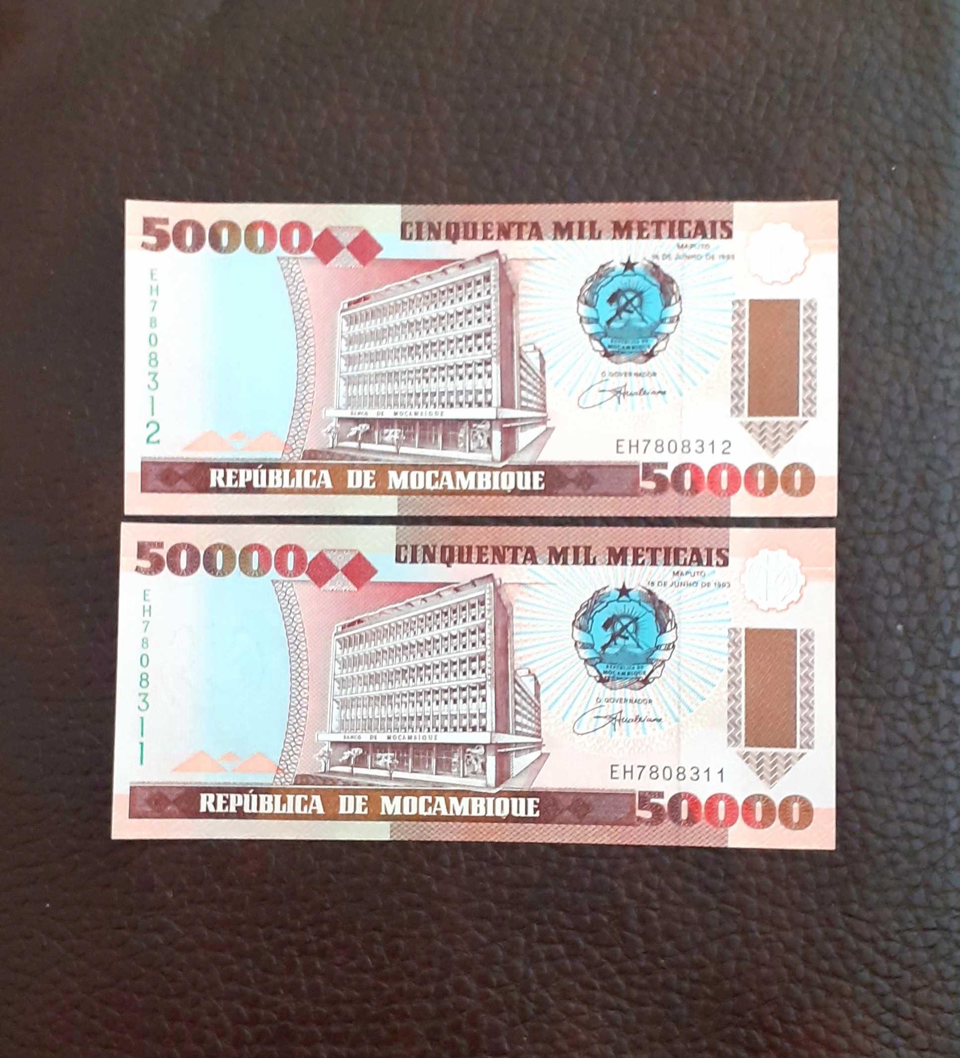 اسکناس 50000 متیکال موزامبیک