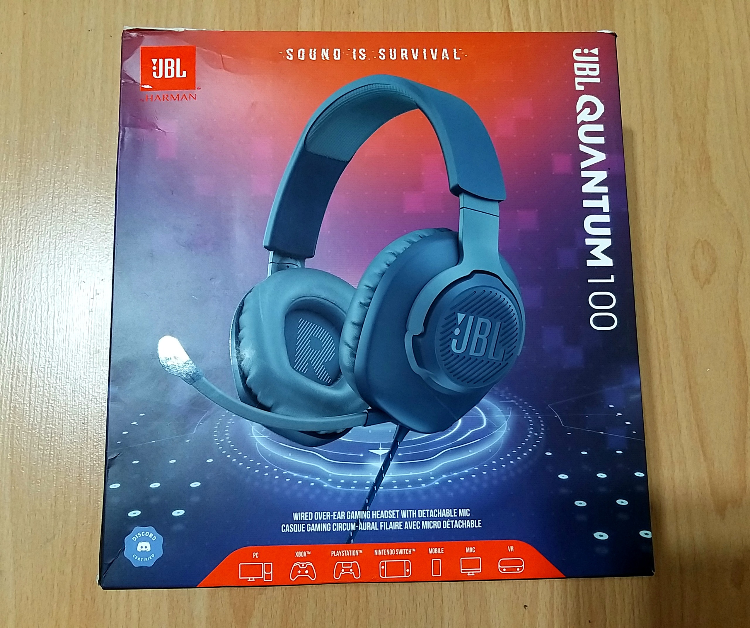 هدست گیمینگ JBLQuantum 100