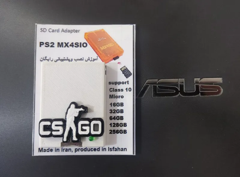 مموریSDخوانPS2 لوگوی کانتر (مدل جدید)