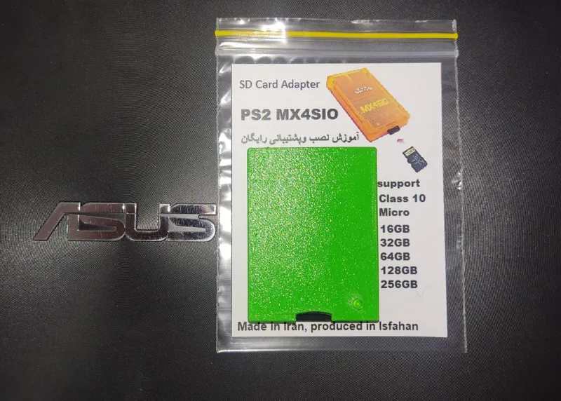 دانگل SDخوانPS2رنگ سبز(گارانتی یکساله)