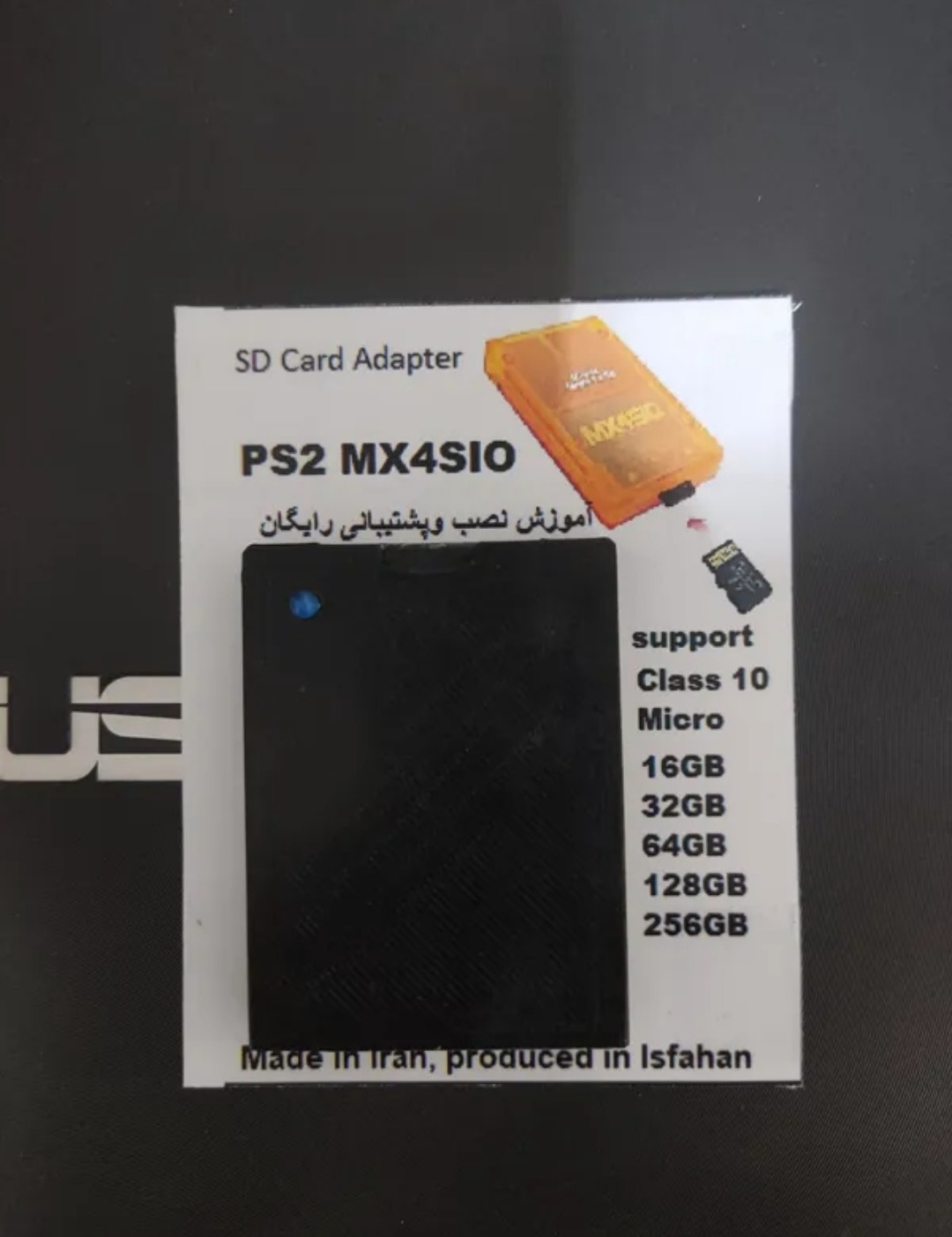 ماژول SDخوانPS2 رنگ مشکی(گارانتی یکساله)