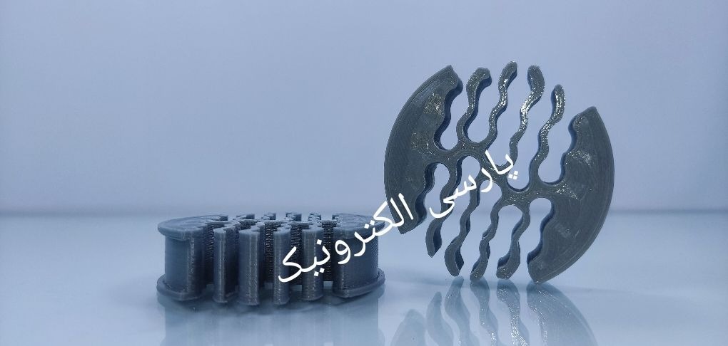 نظم دهنده 24کانال کابل شبکه کامپیوتر(رنگ نقره ایی)