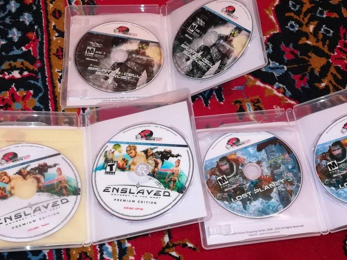76 عنوان بازی PC با قاب و کاور