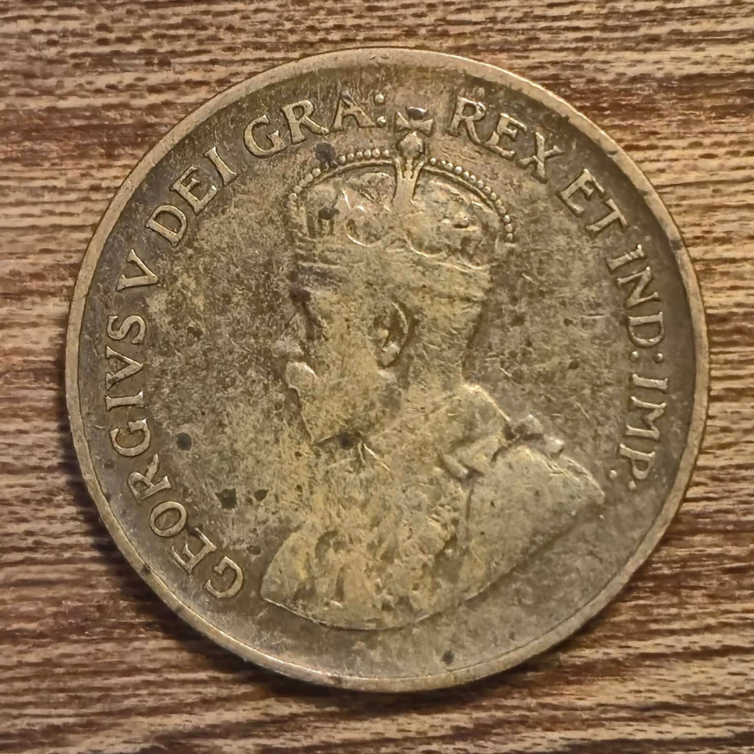 یک سنت کانادا جرج پنجم 1929 (کمیاب)