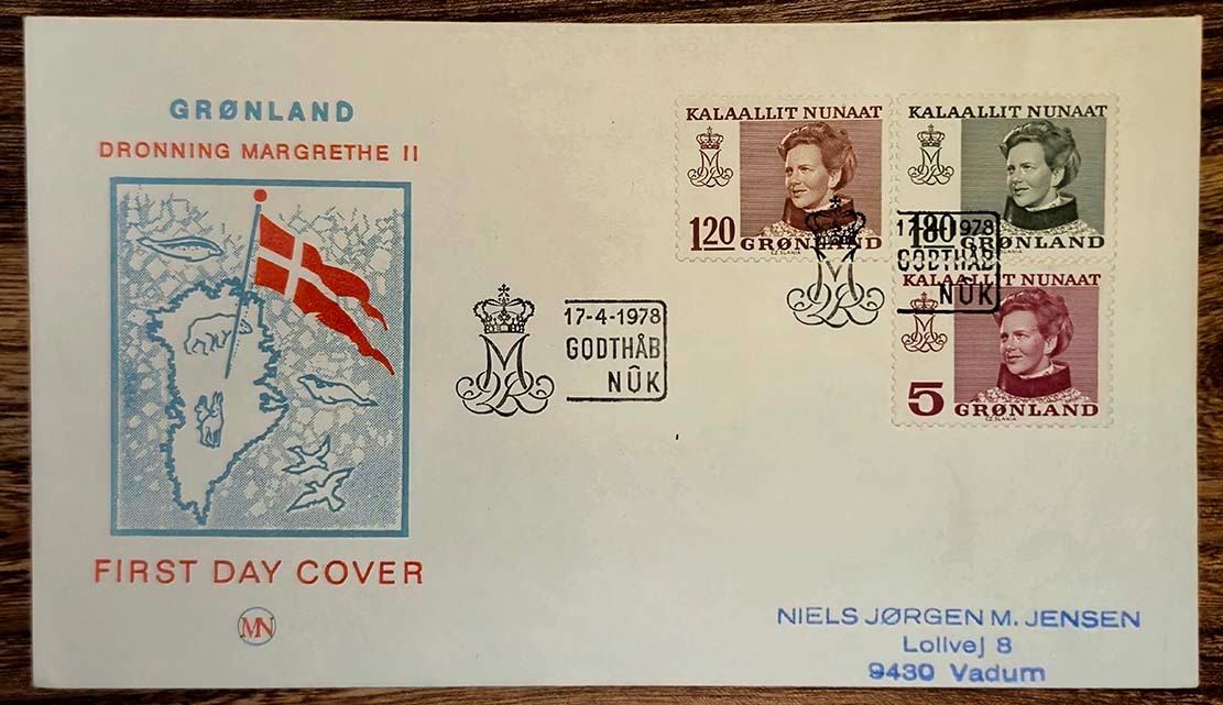 پاکت مهر روز گرینلند