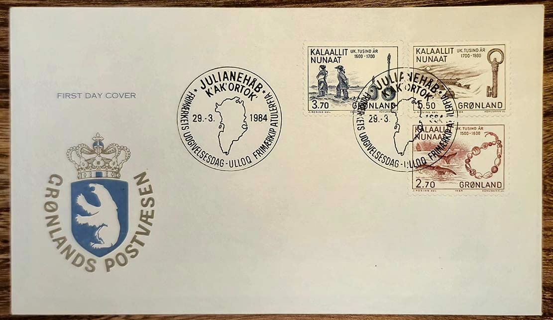 پاکت مهر روز گرینلند