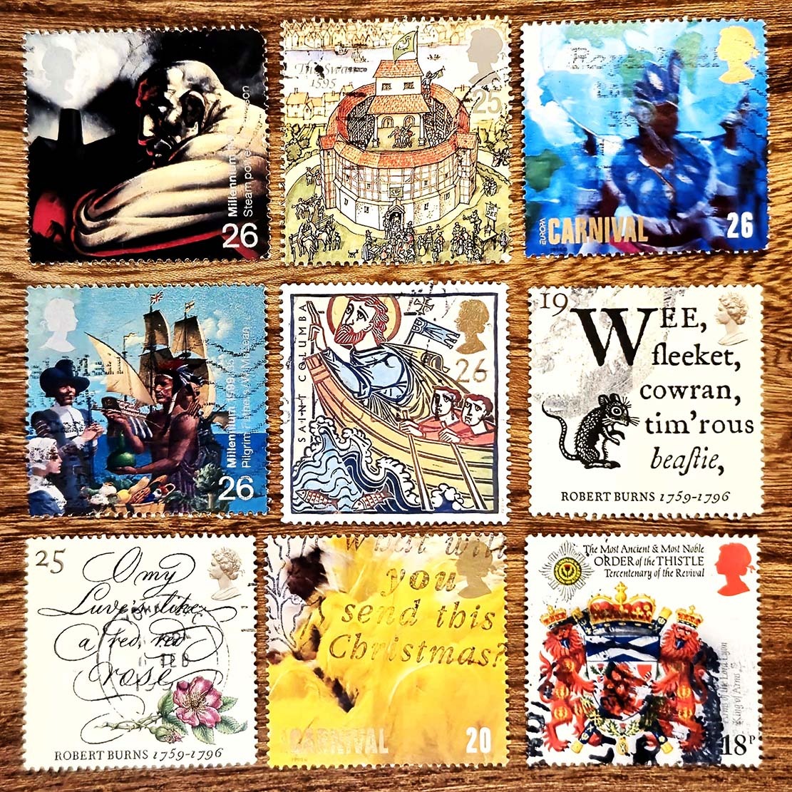 9 تمبر بریتانیا