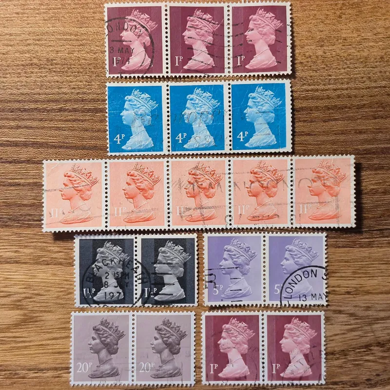 19 تمبر بریتانیا - ملکه الیزابت