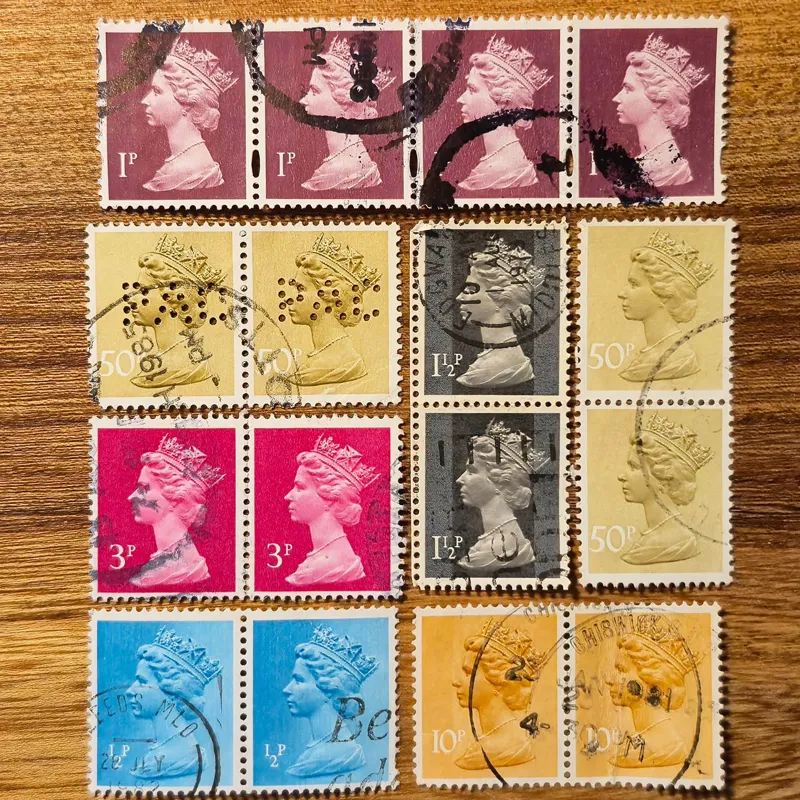 16 تمبر بریتانیا ملکه الیزابت