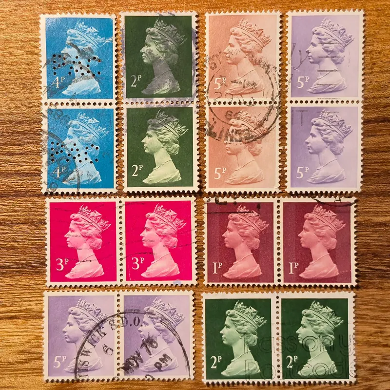 16 تمبر بریتانیا ملکه الیزابت