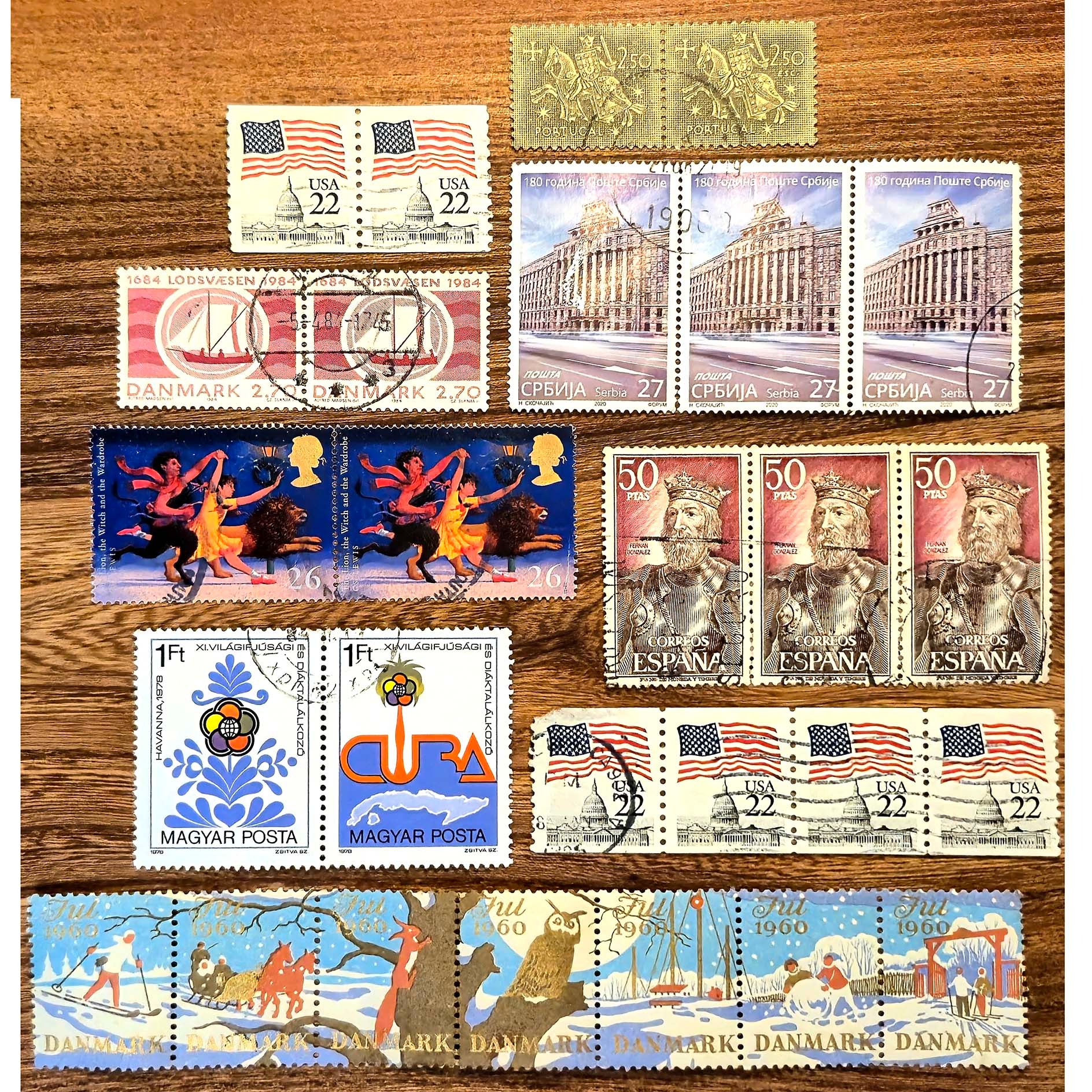 تمبر خارجی ممهور