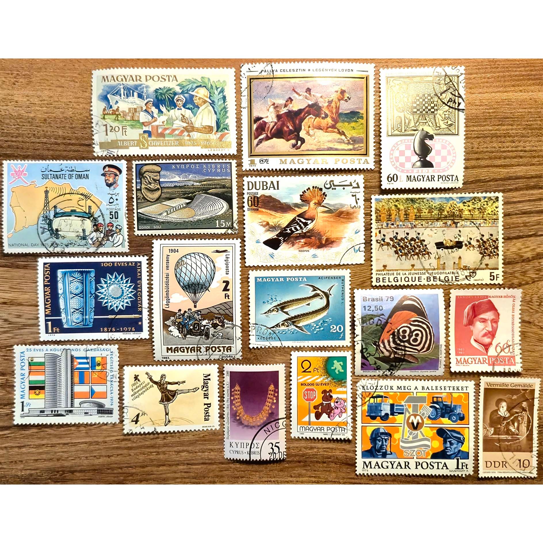 تمبر خارجی ممهور