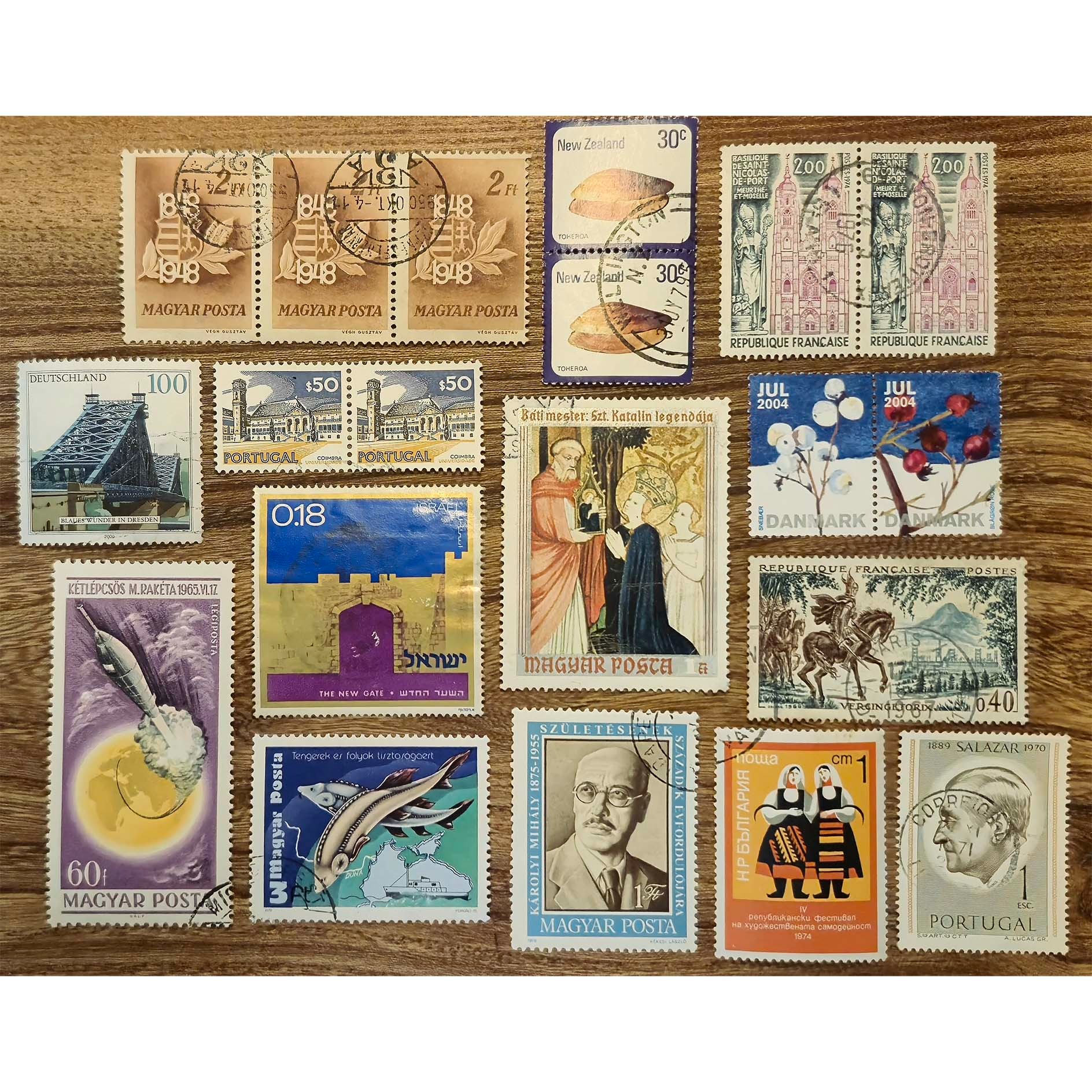 تمبر خارجی ممهور