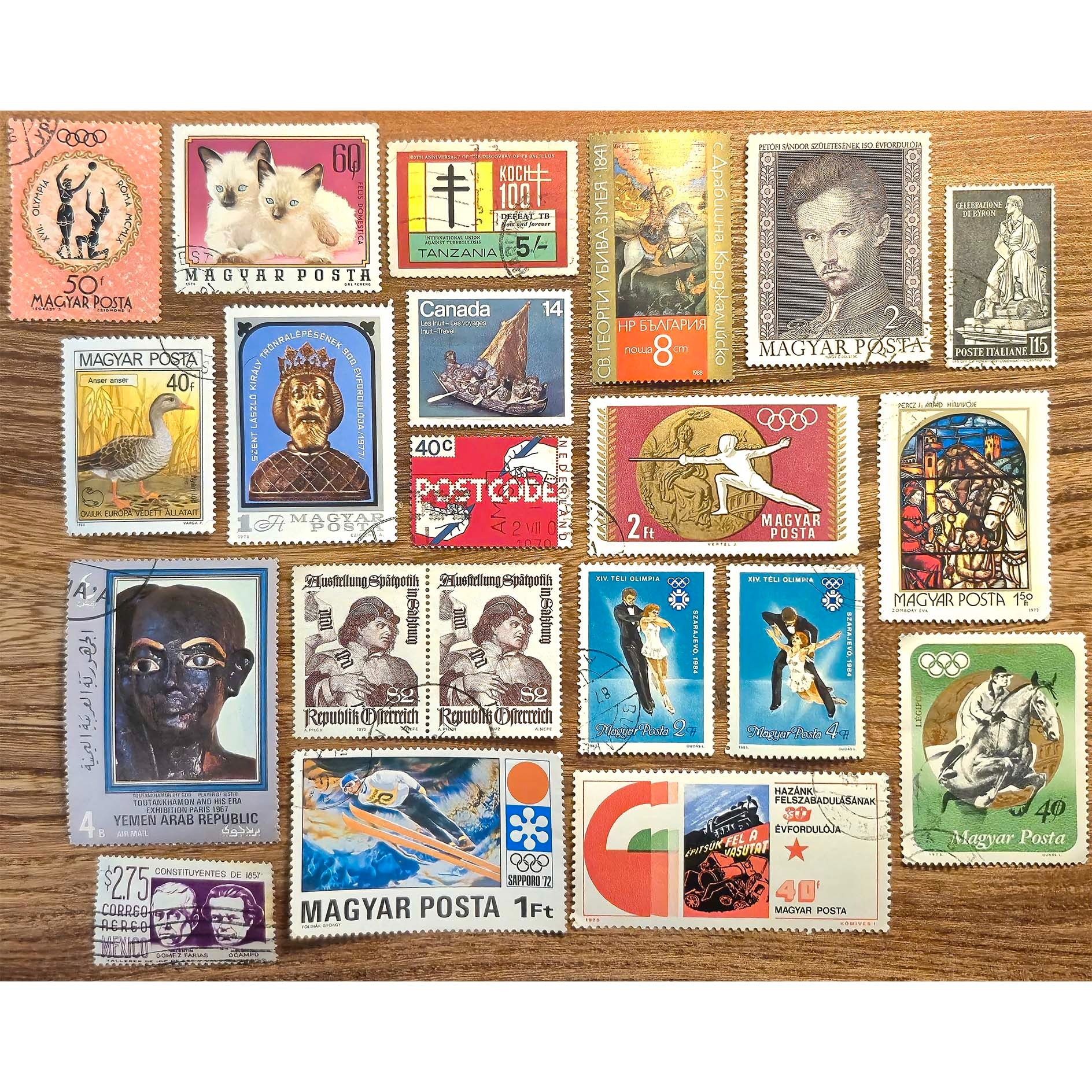 تمبر خارجی ممهور