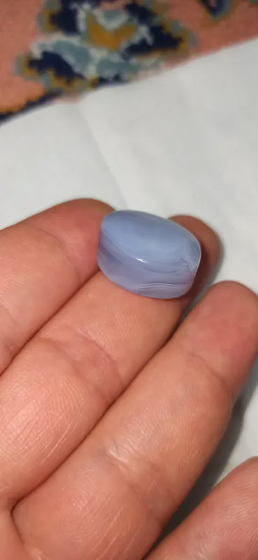 سنگ عقیق کبود یمنی دامله