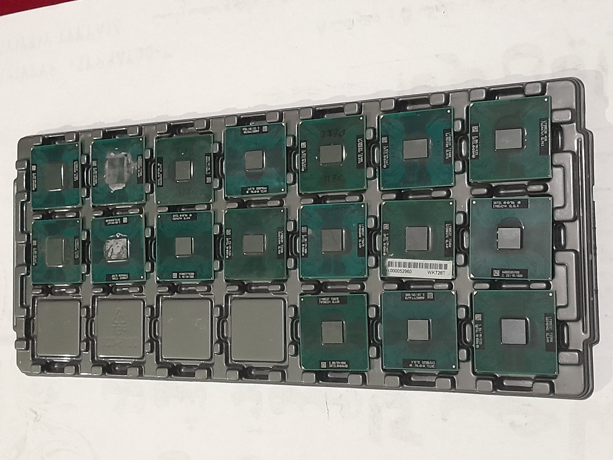 Cpu لپ تاپی اینتل 1تا4مگ