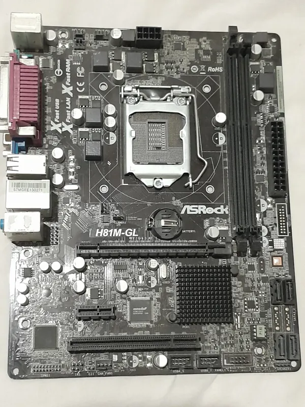 مادربرد H81M-GL ارزاک معیوب