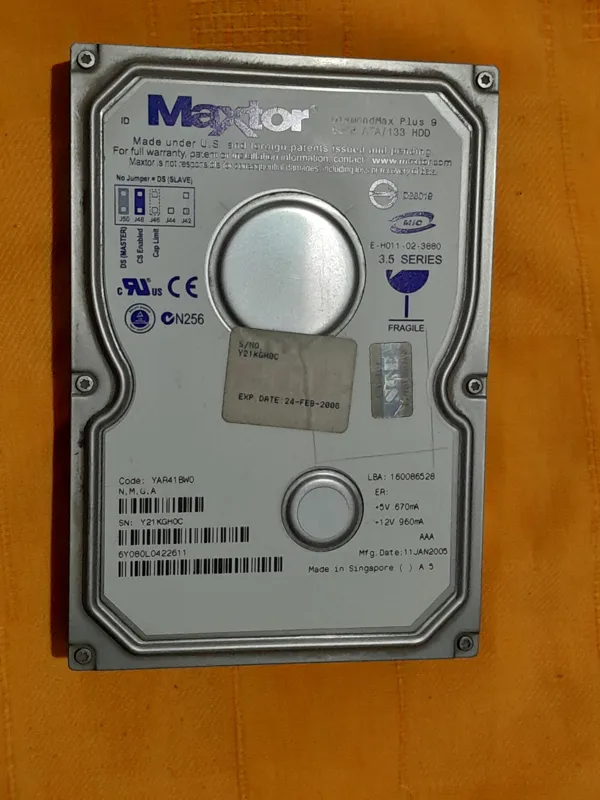 هارد IDE 80 گیگ سلامت 94تا98