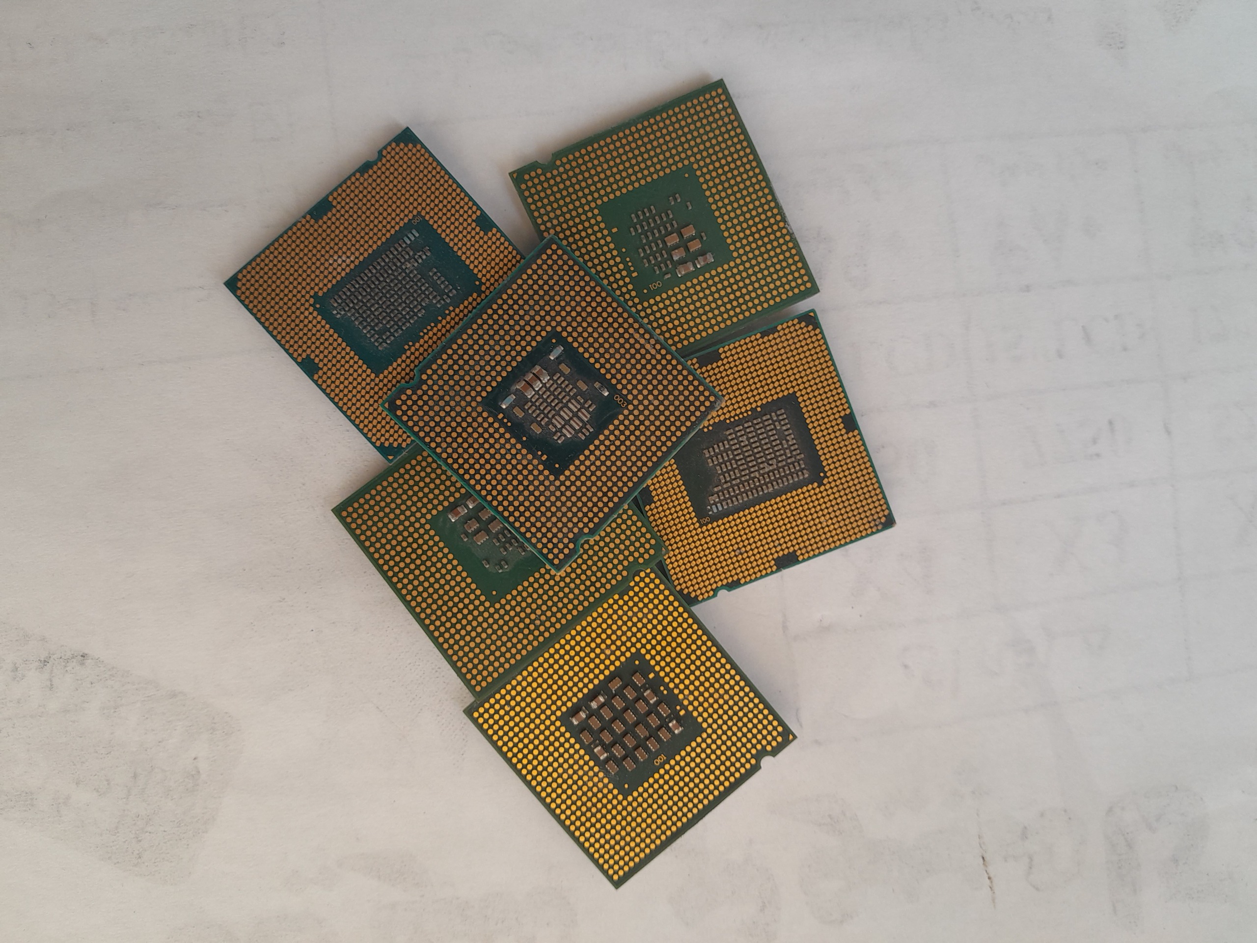 Cpu سوکت 775 پک 30تایی جهت استخراج