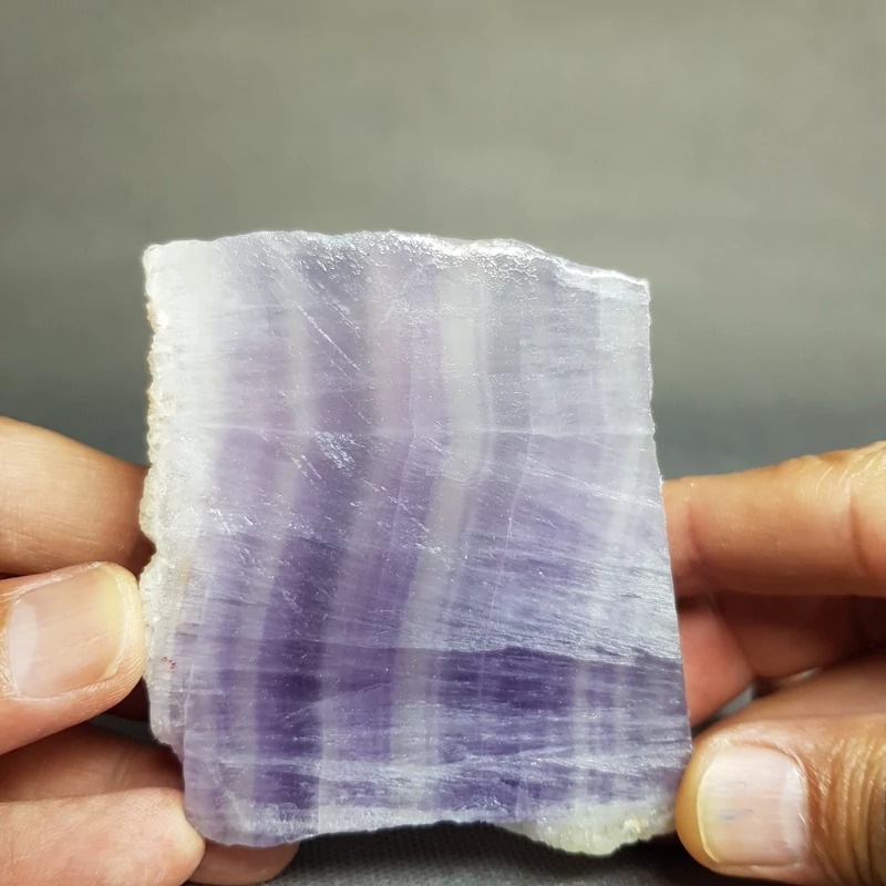 سنگ راف فلوریت بنفش معدنی بزرگ