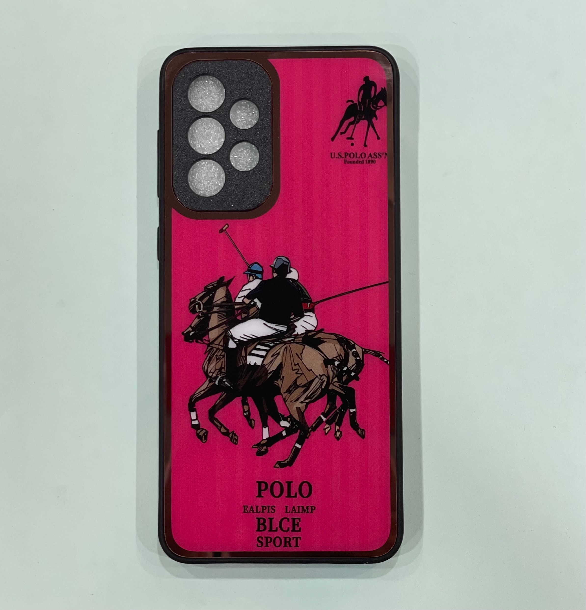 کاور A33 5G طرح POLO محافظ لنزدار