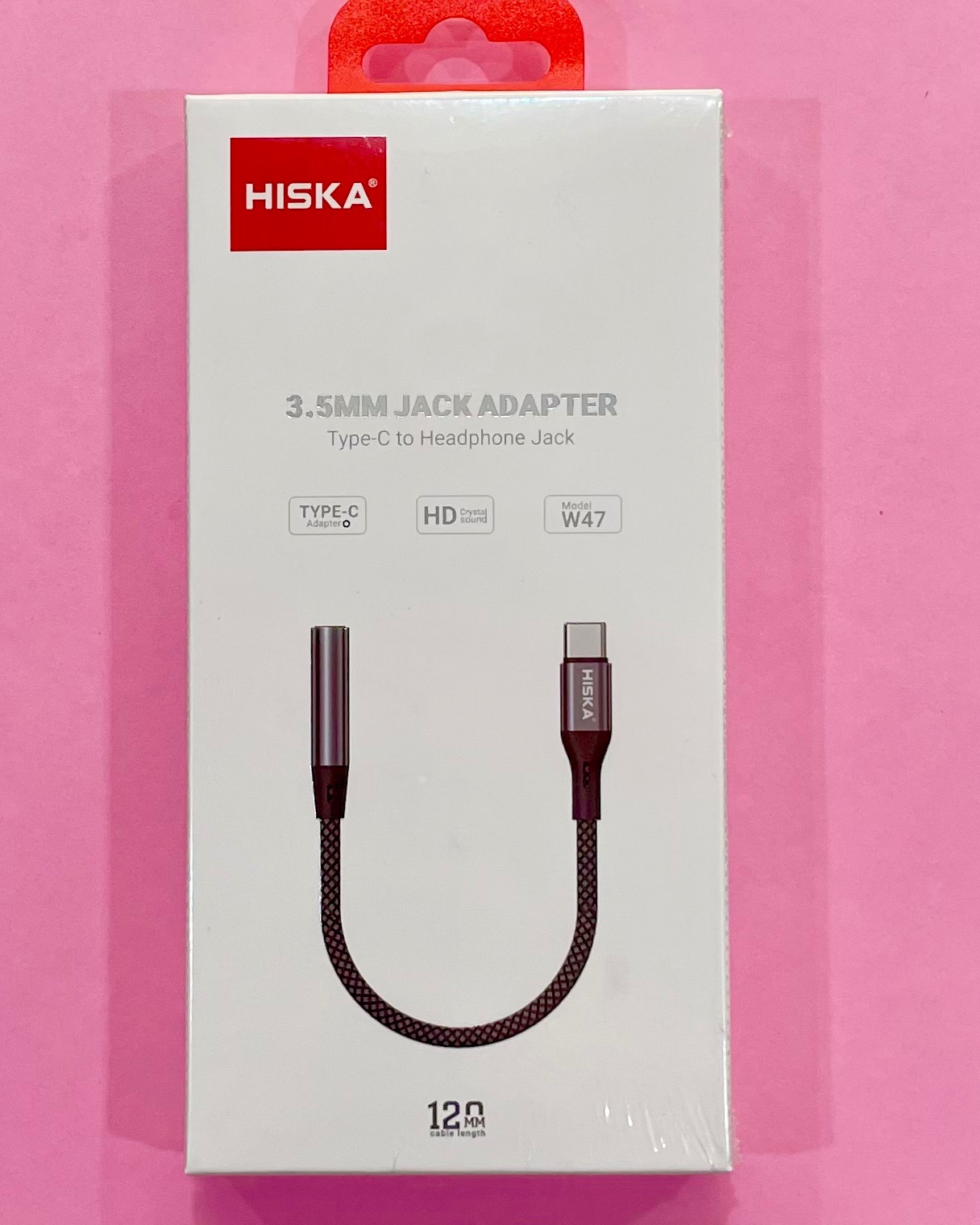 تبدیل صدا جک 3.5 به تایپ سی Hiska