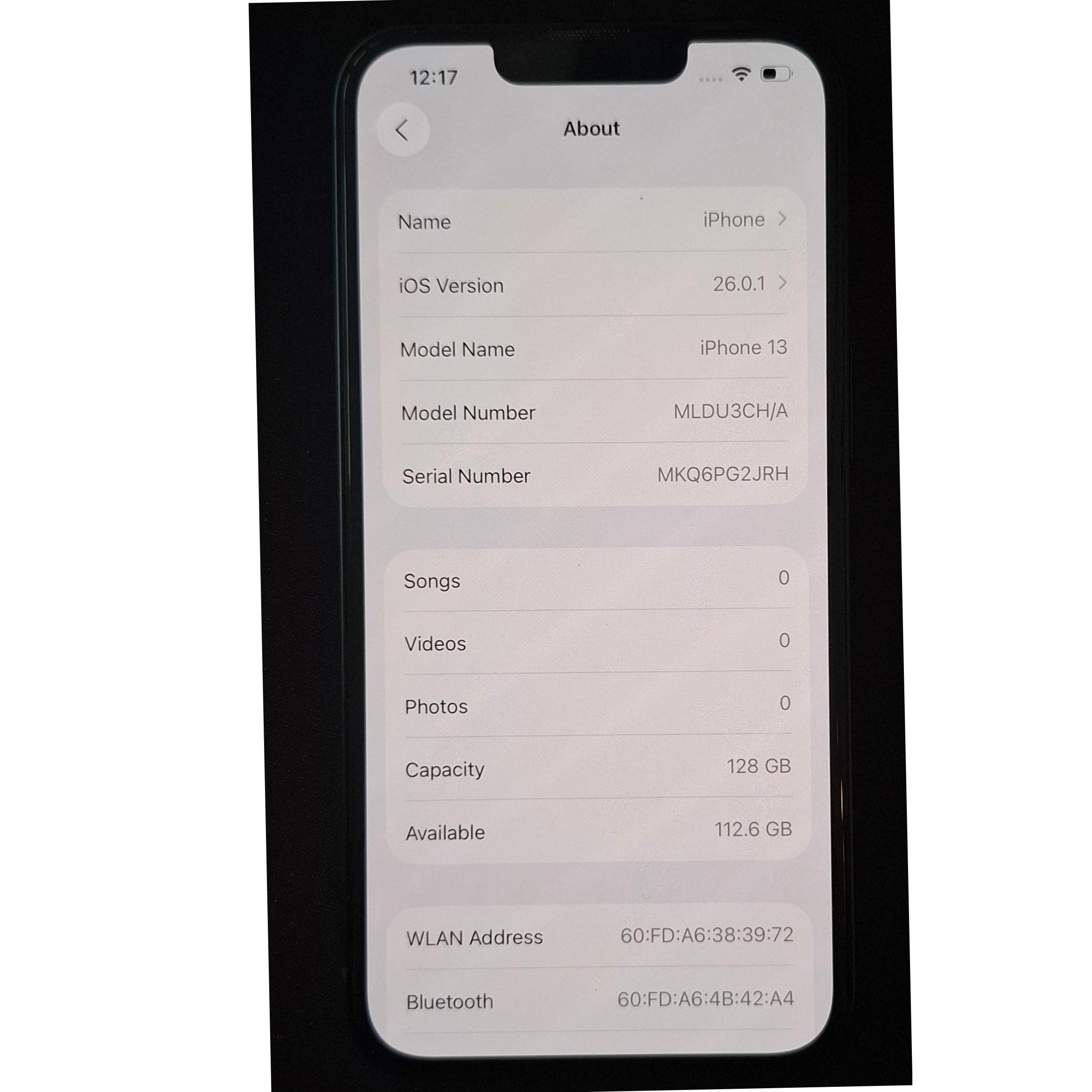 آیفون 13 نرمال 128 گیگ
