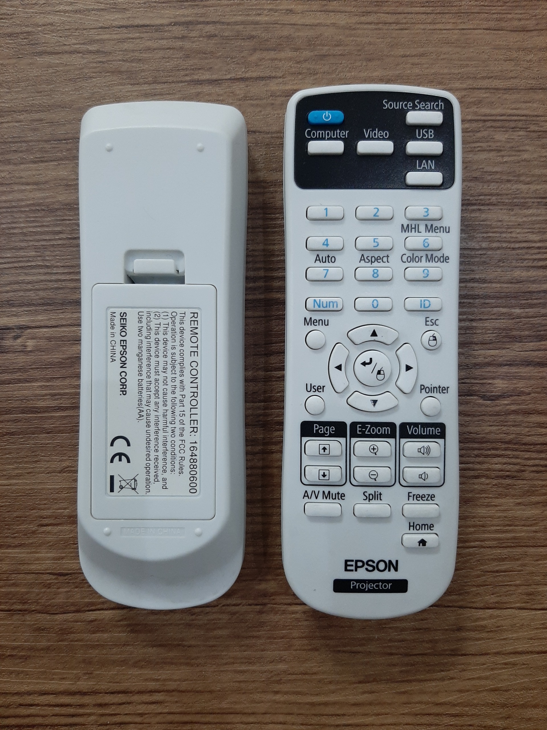 ریموت کنترل ارجینال ویدیو پروژکتور اپسون epson