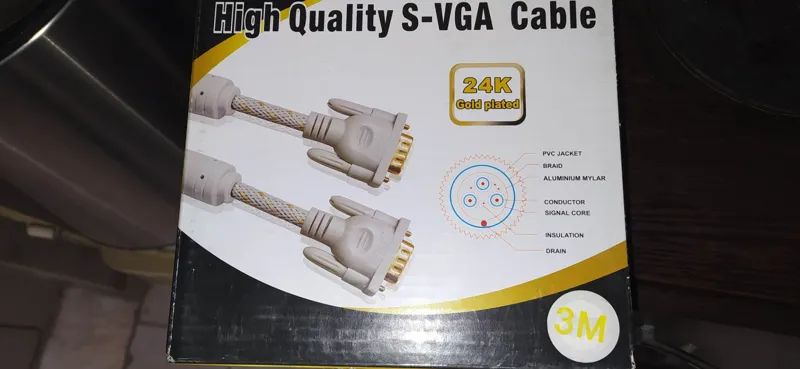 4 عدد کابل فرانت 3 متری faranet VGA آکبند