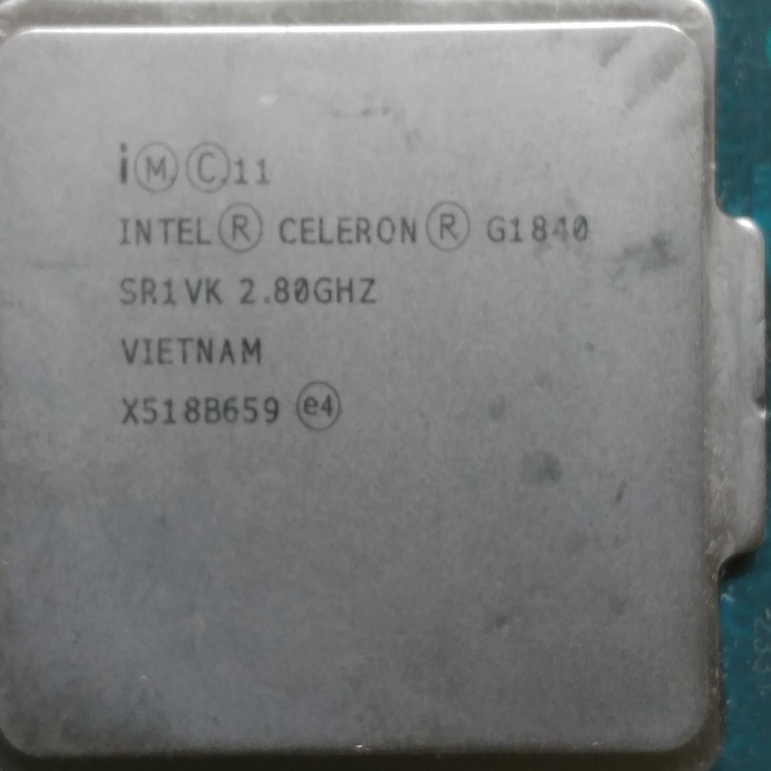 CPU 1150 G1840