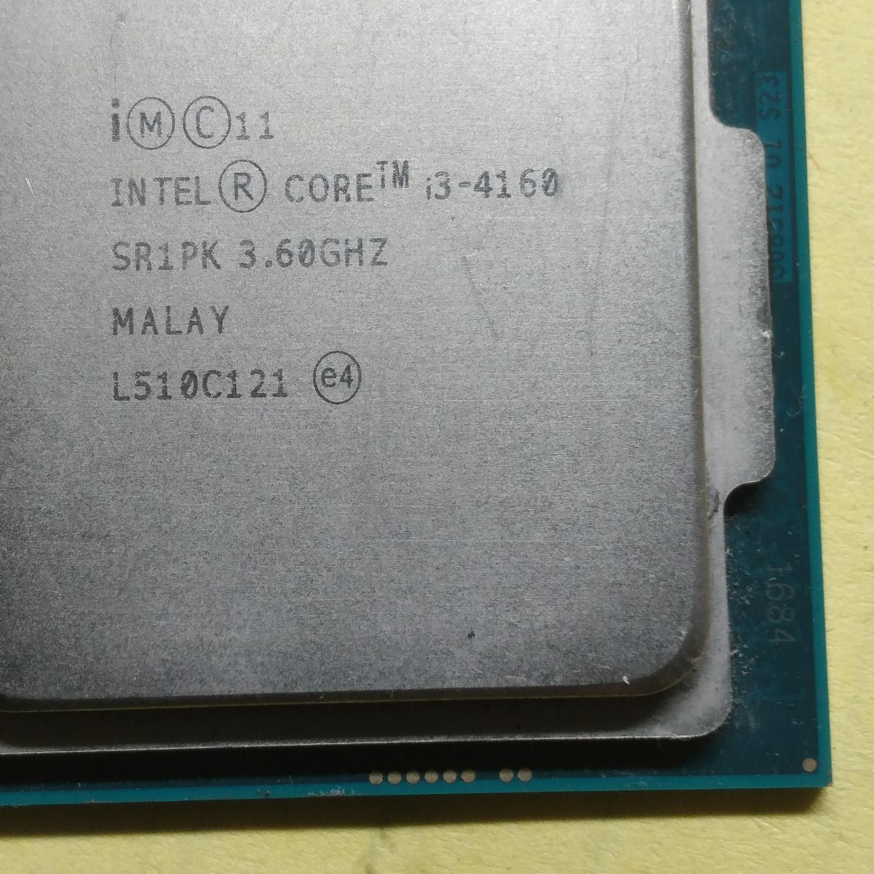 CPU 1150 i3-4160