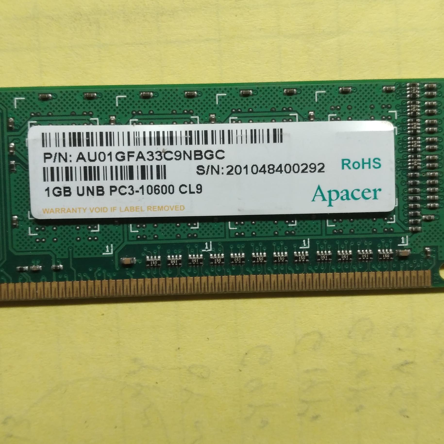 رم DDR3 1G1066 Apacer
