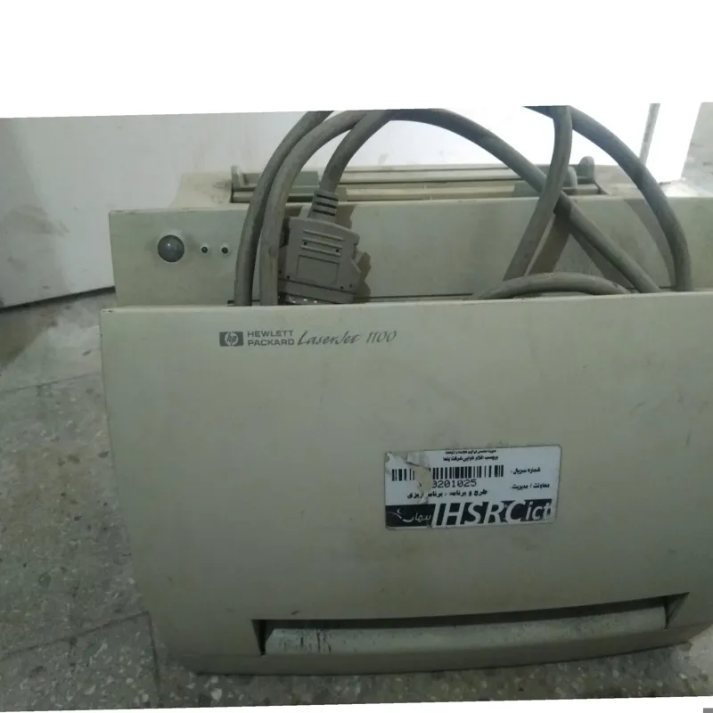 پرینتر لیزری HP1100با کابل