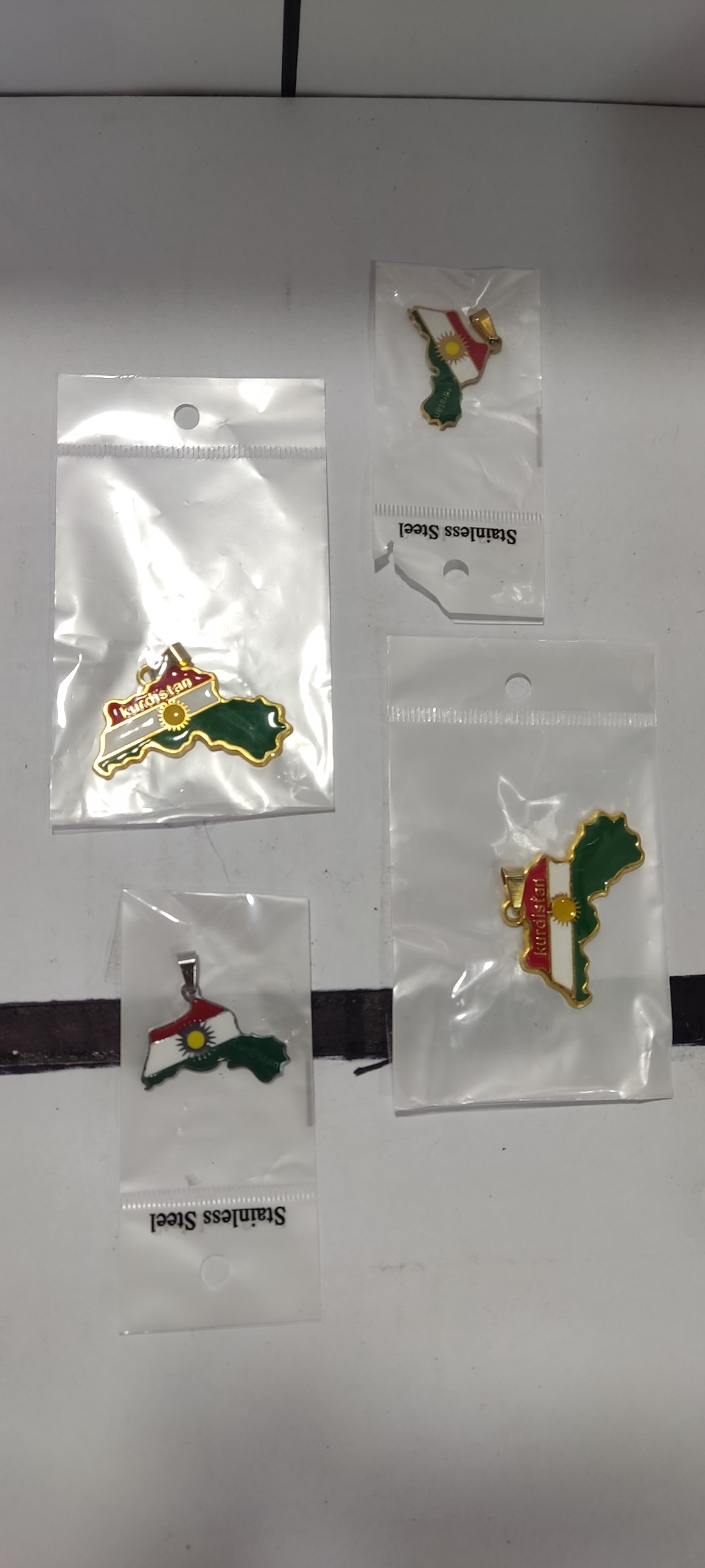 پلاک استیل پرچم کوردستان