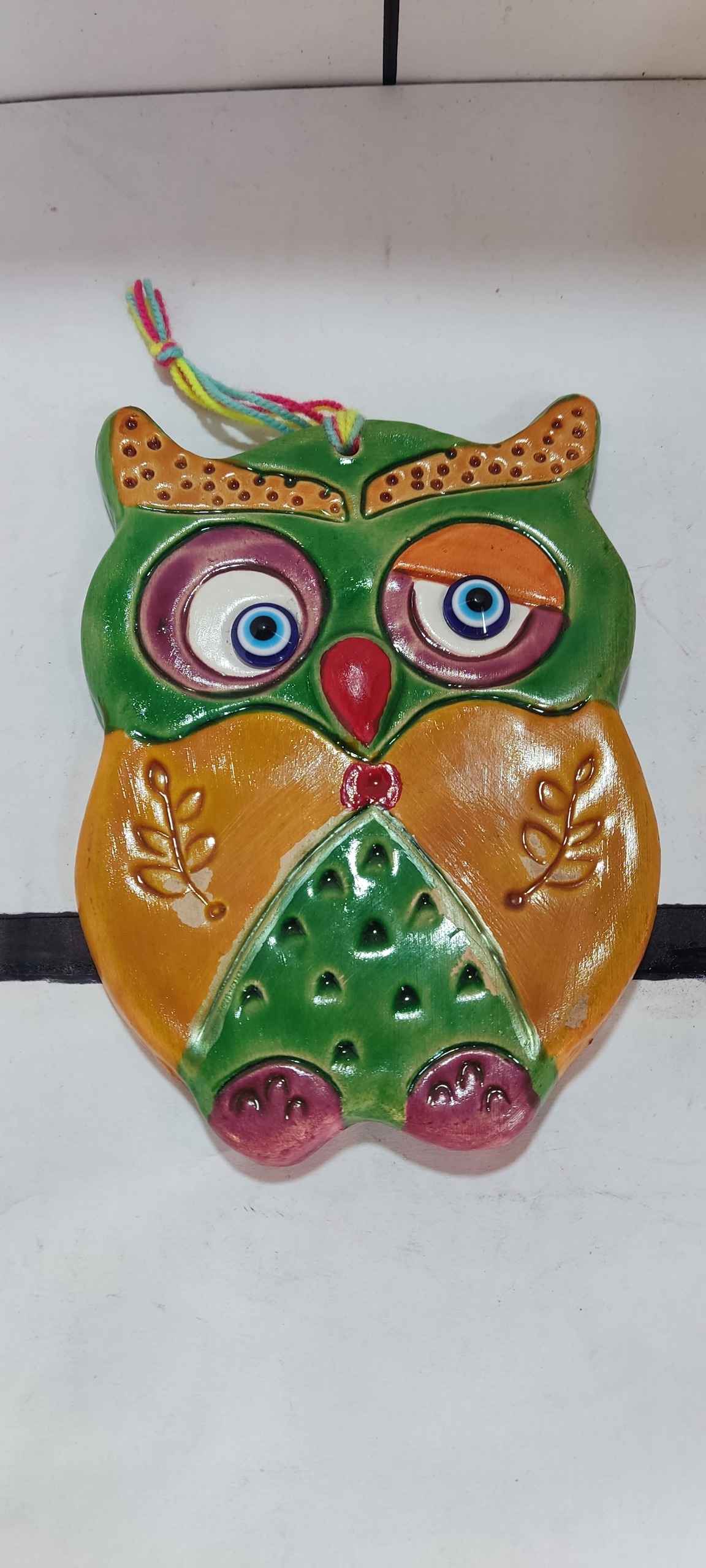 جاکلیدی دیواری جغد/فایبرگلاس