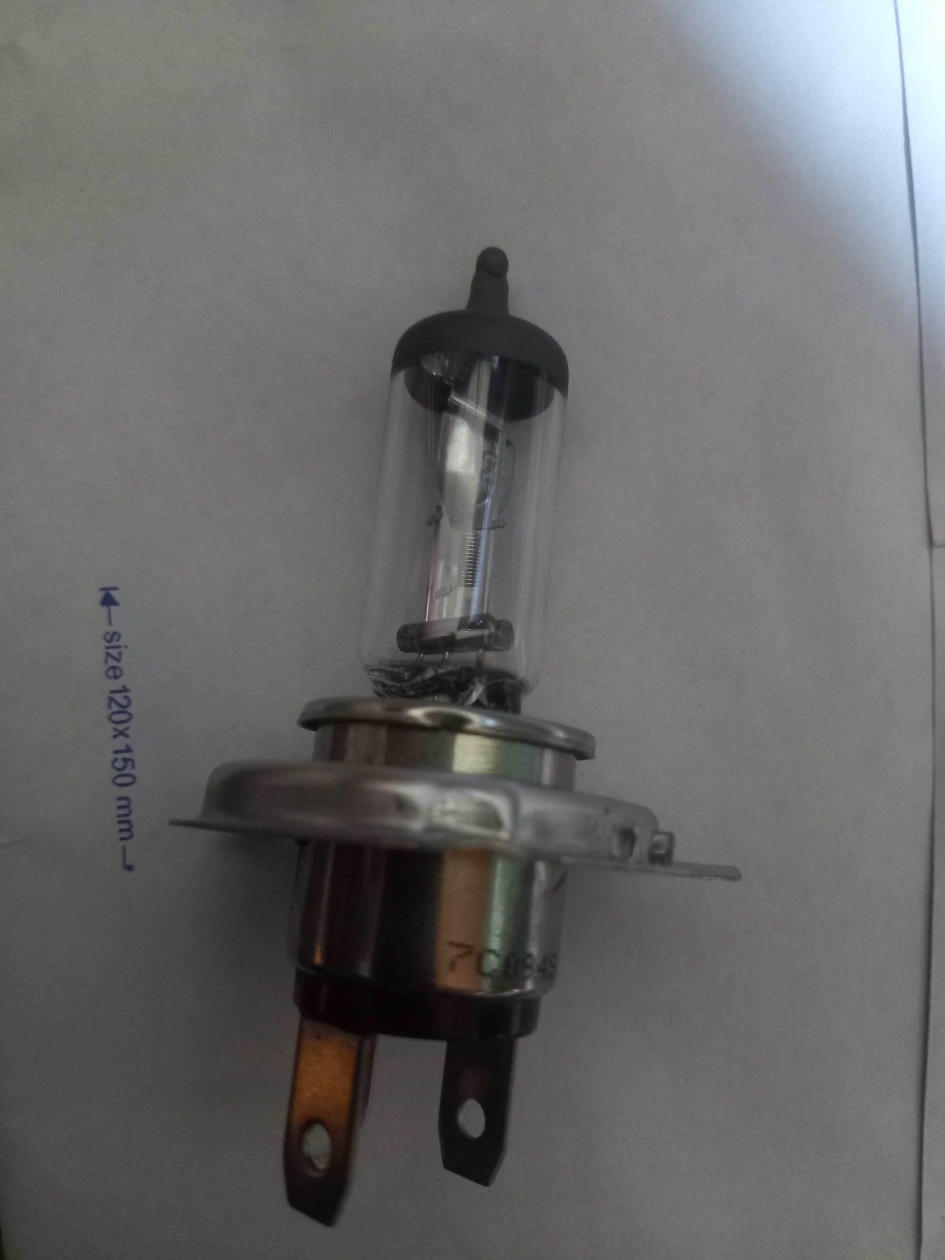 لامپ هالوژن 12 ولت 55/60 وات H4 کره ای